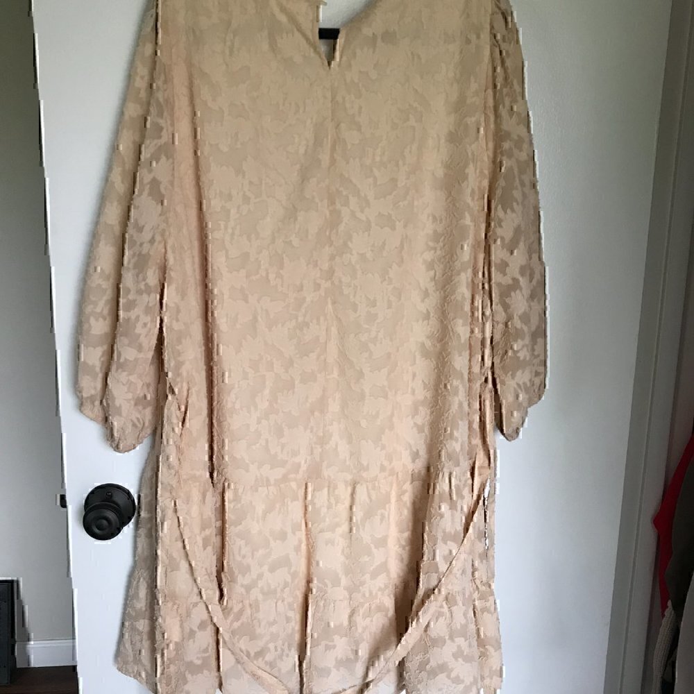 XXL Altar'd State Cream Floral Dress - Picture 6 of 6